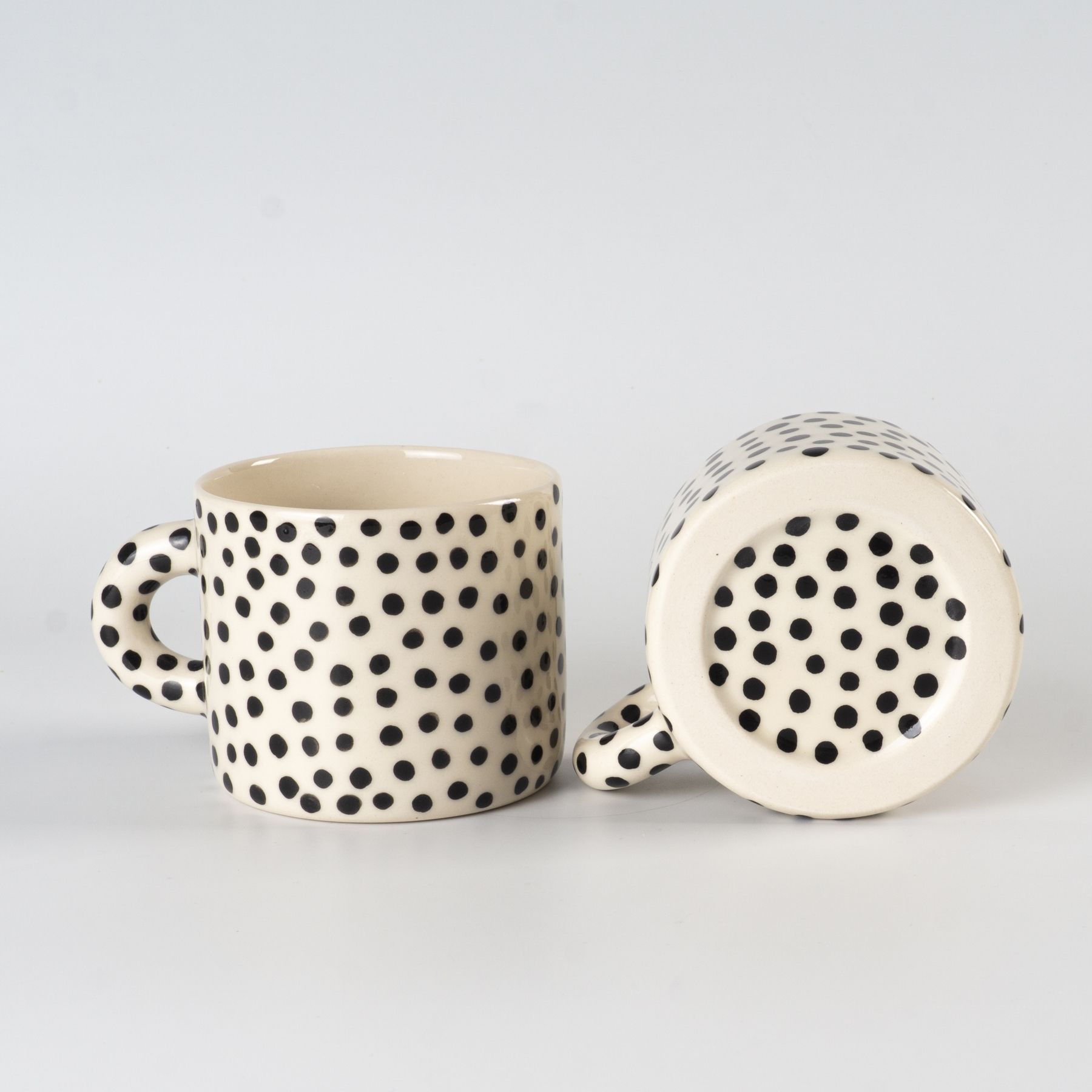 горнятко з півпорцеляни з крапочками PRS-CUP-IMG-450-I-DOTS фото