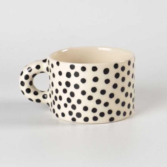 горнятко з півпорцеляни з крапочками PRS-CUP-IMG-450-I-DOTS фото