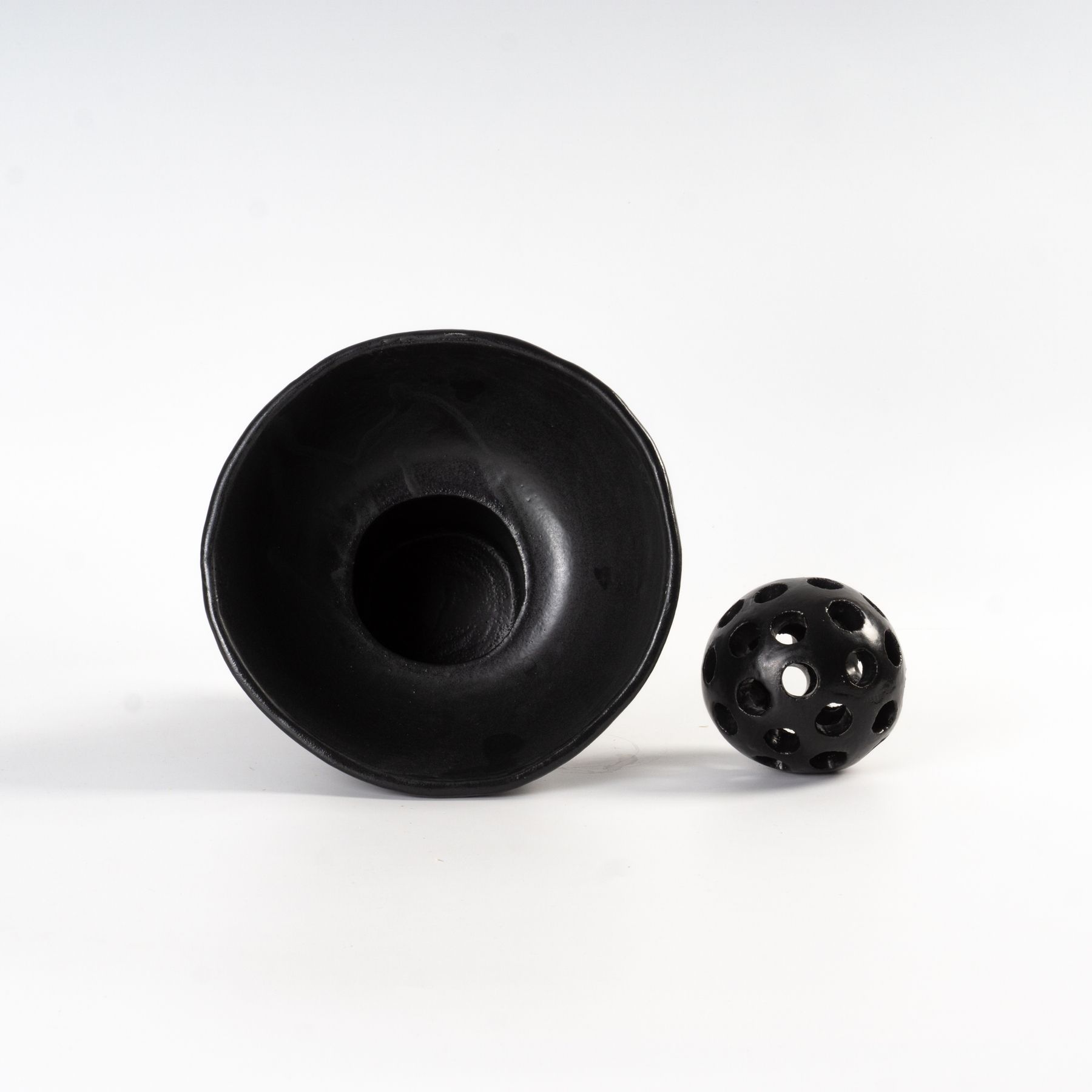 кензан ручної роботи з півпорцеляни  PRS-KENZAN-BLACK фото