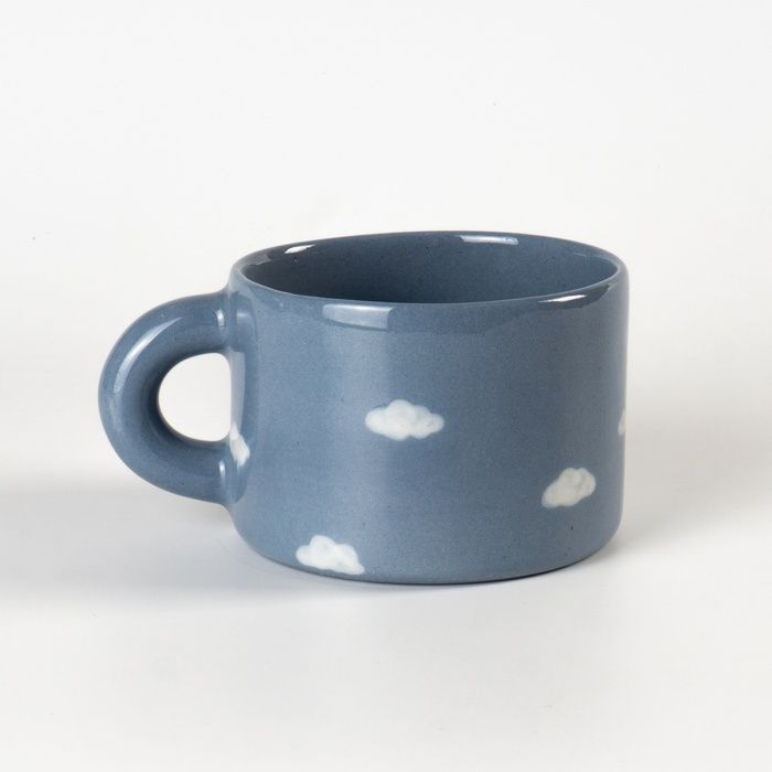 горнятко з півпорцеляни з хмарками PRS-CUP-IMG-450-I-CLOUD фото